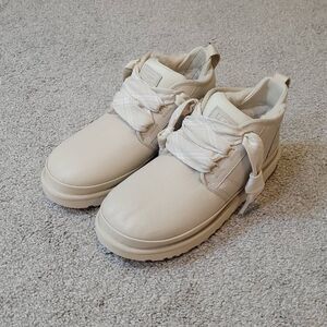 UGG MEN'S NEUMEL LEATHER WOOL CHUKKA ANKLE BOOTS SIZE 11